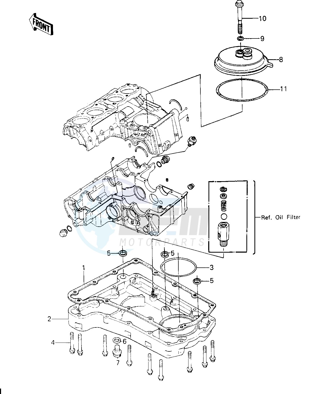 BREATHER COVER_OIL PAN -- 80 H1- - blueprint