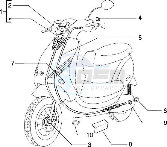 Transmissions brakes - Speedometr (kms) blueprint