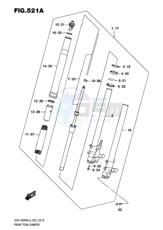 FRONT FORK DAMPER image