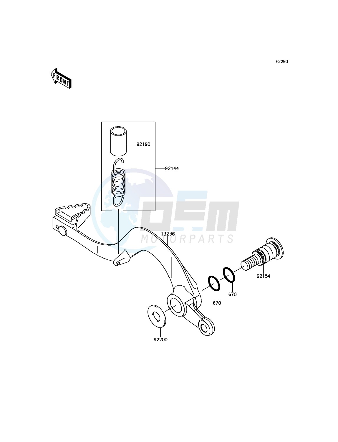 Brake Pedal blueprint