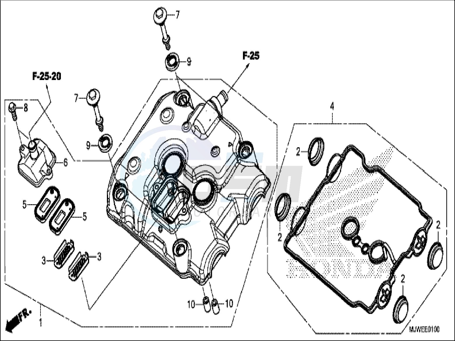 CYLINDER HEAD COVER image