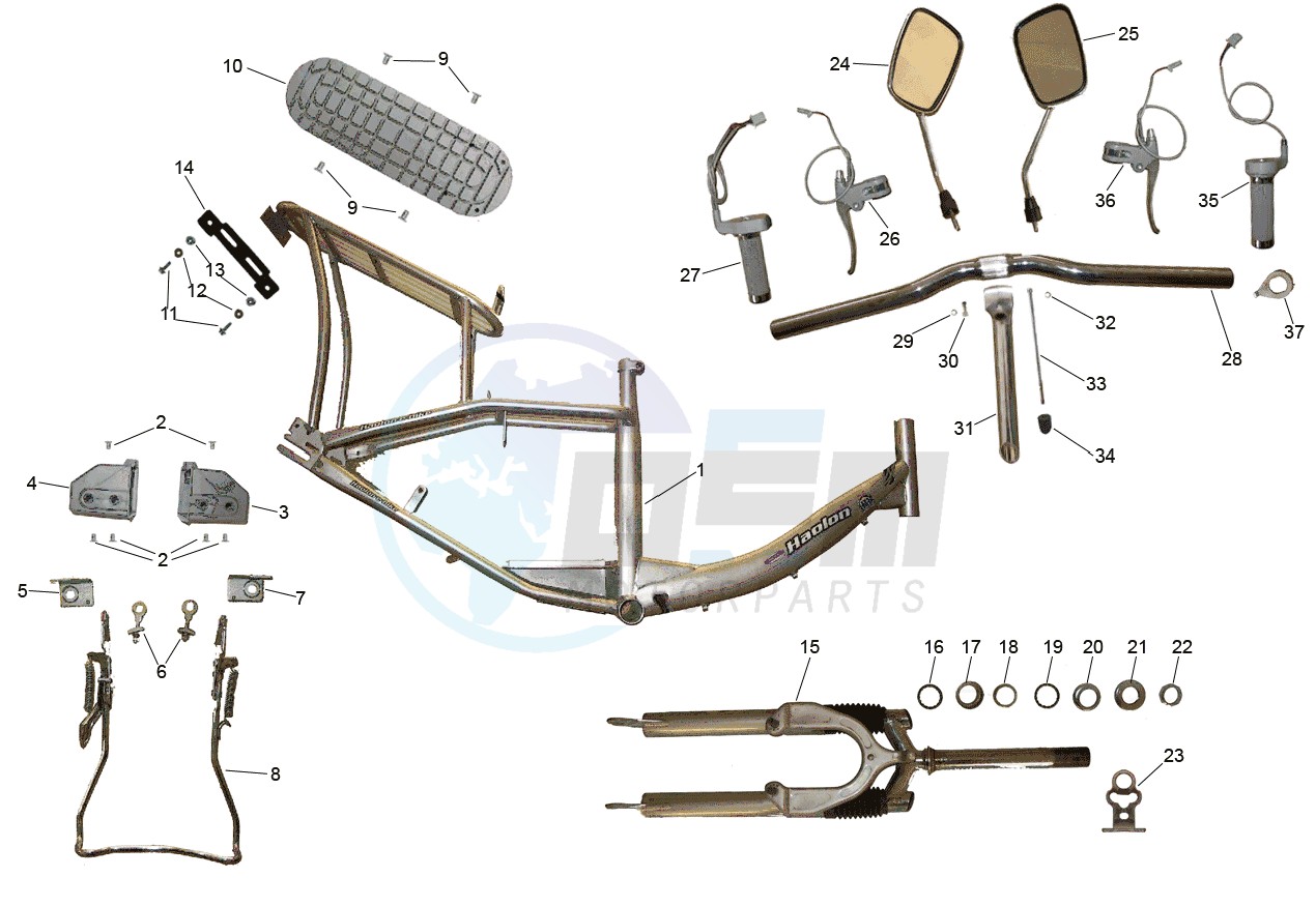CHASSIS,SUSPENSION,STEER blueprint
