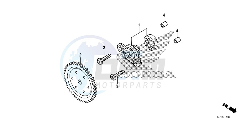 OIL PUMP blueprint