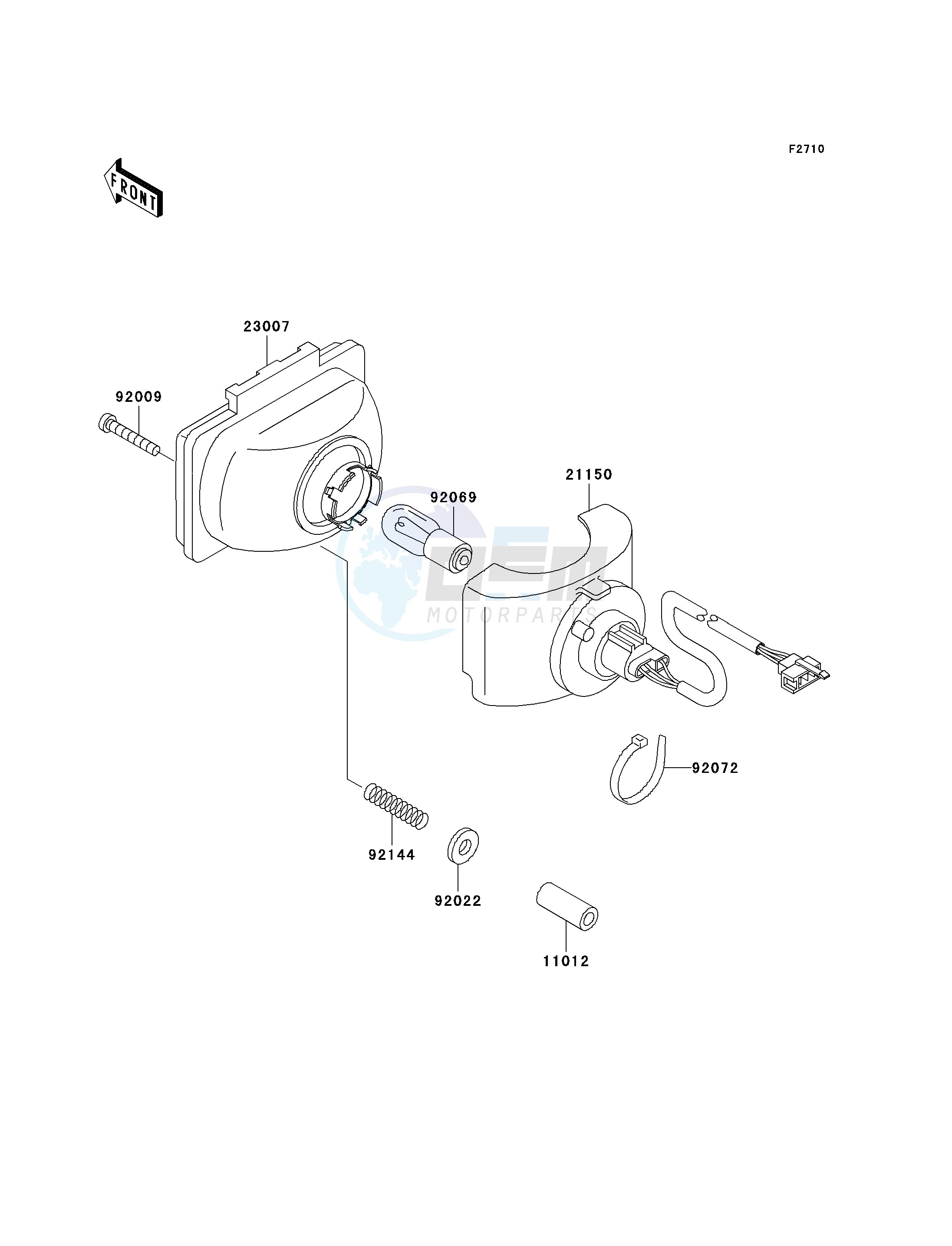 HEADLIGHT-- S- - image