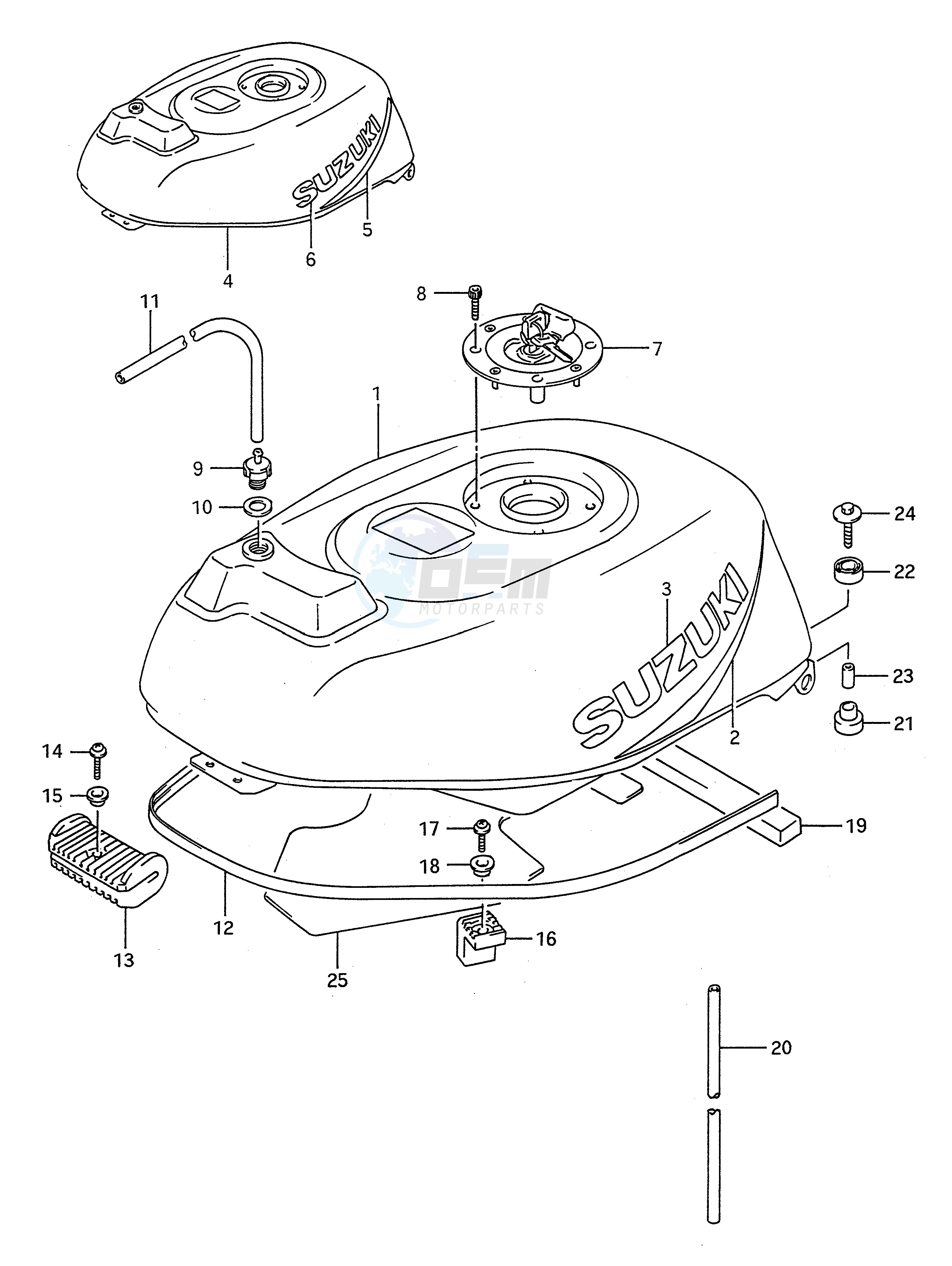 FUEL TANK (MODEL M) image