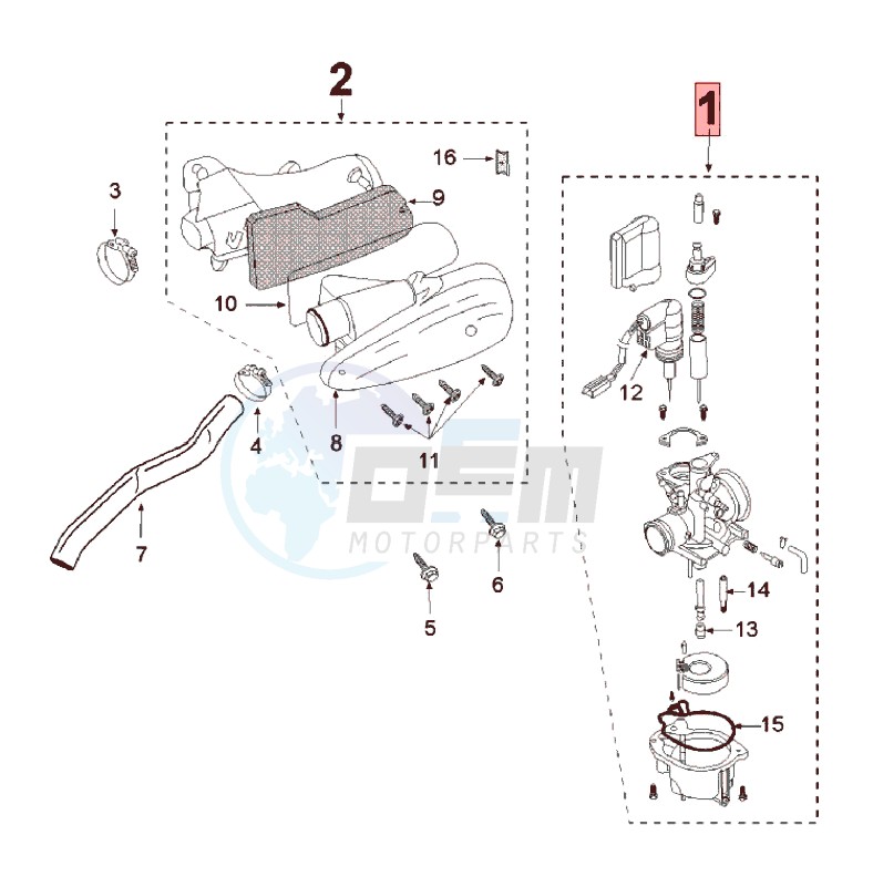 CARBURETTOR blueprint