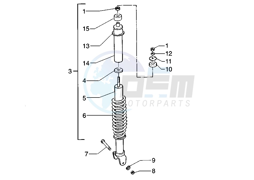 Rear Damper blueprint