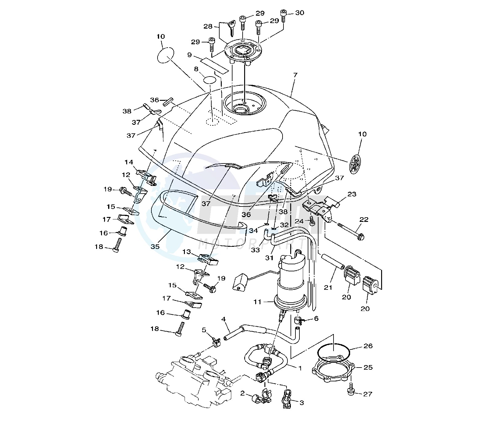 FUEL TANK image