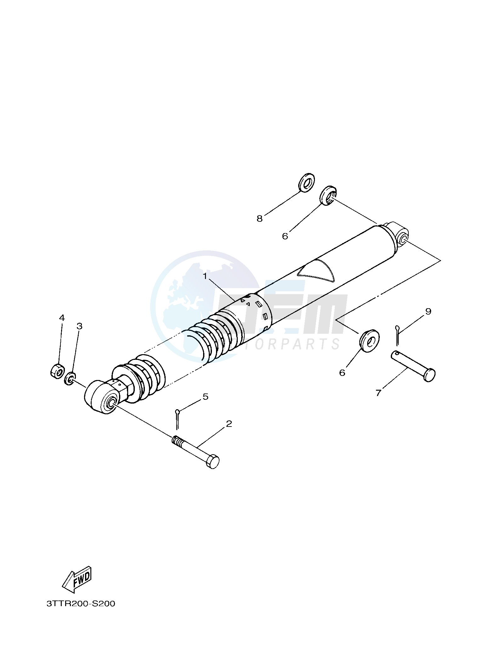 REAR SUSPENSION blueprint