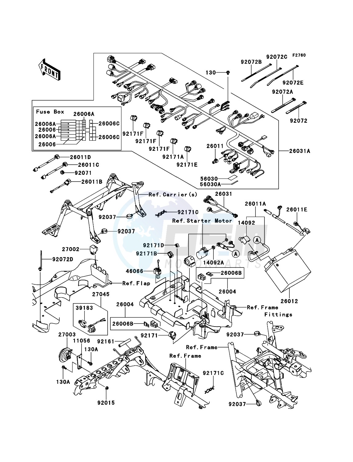 Chassis Electrical Equipment blueprint