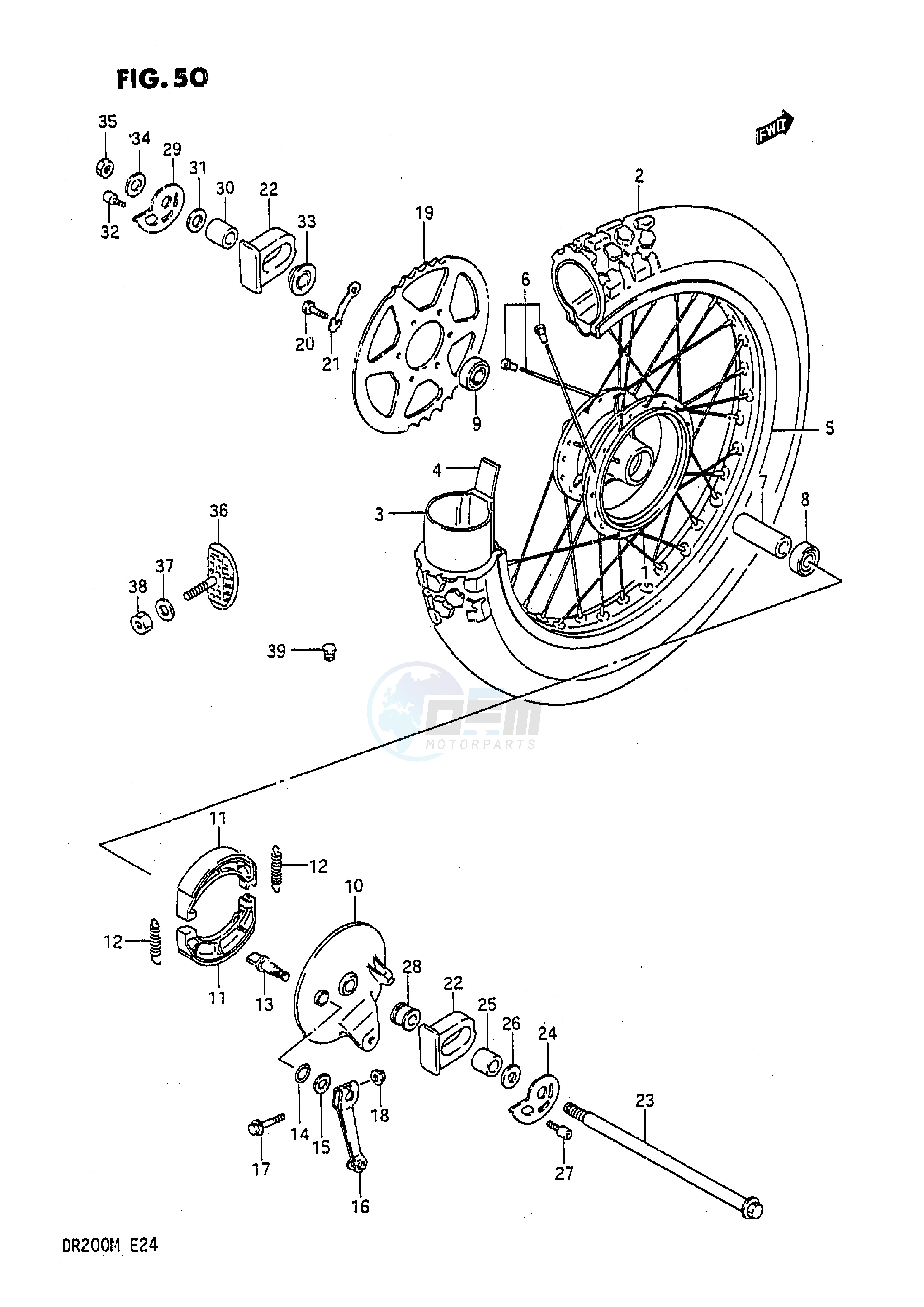 REAR WHEEL image