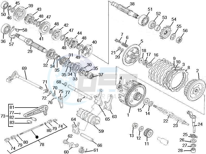 Gear-box components image