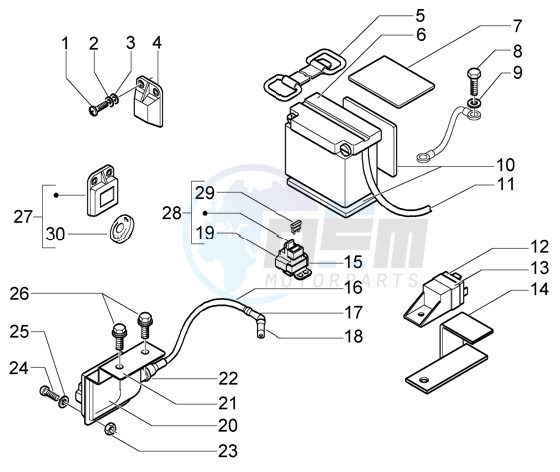 Electrical Device-Battery blueprint