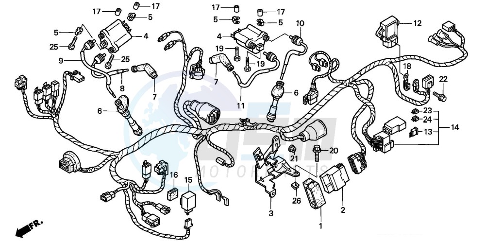 WIRE HARNESS blueprint