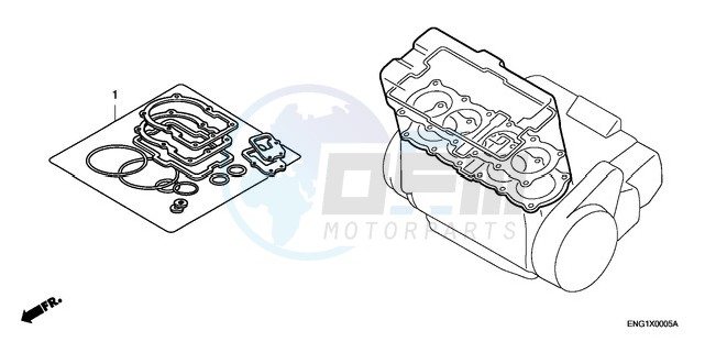 GASKET KIT A blueprint