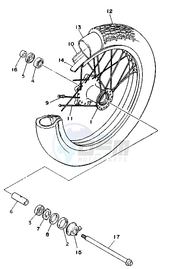 FRONT WHEEL image