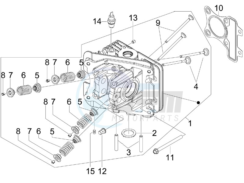 Head unit - Valve image