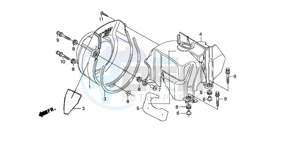 FAN COVER/SHROUD image