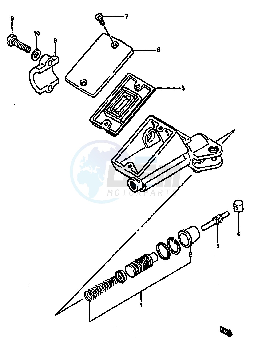 CLUTCH MASTER CYLINDER image