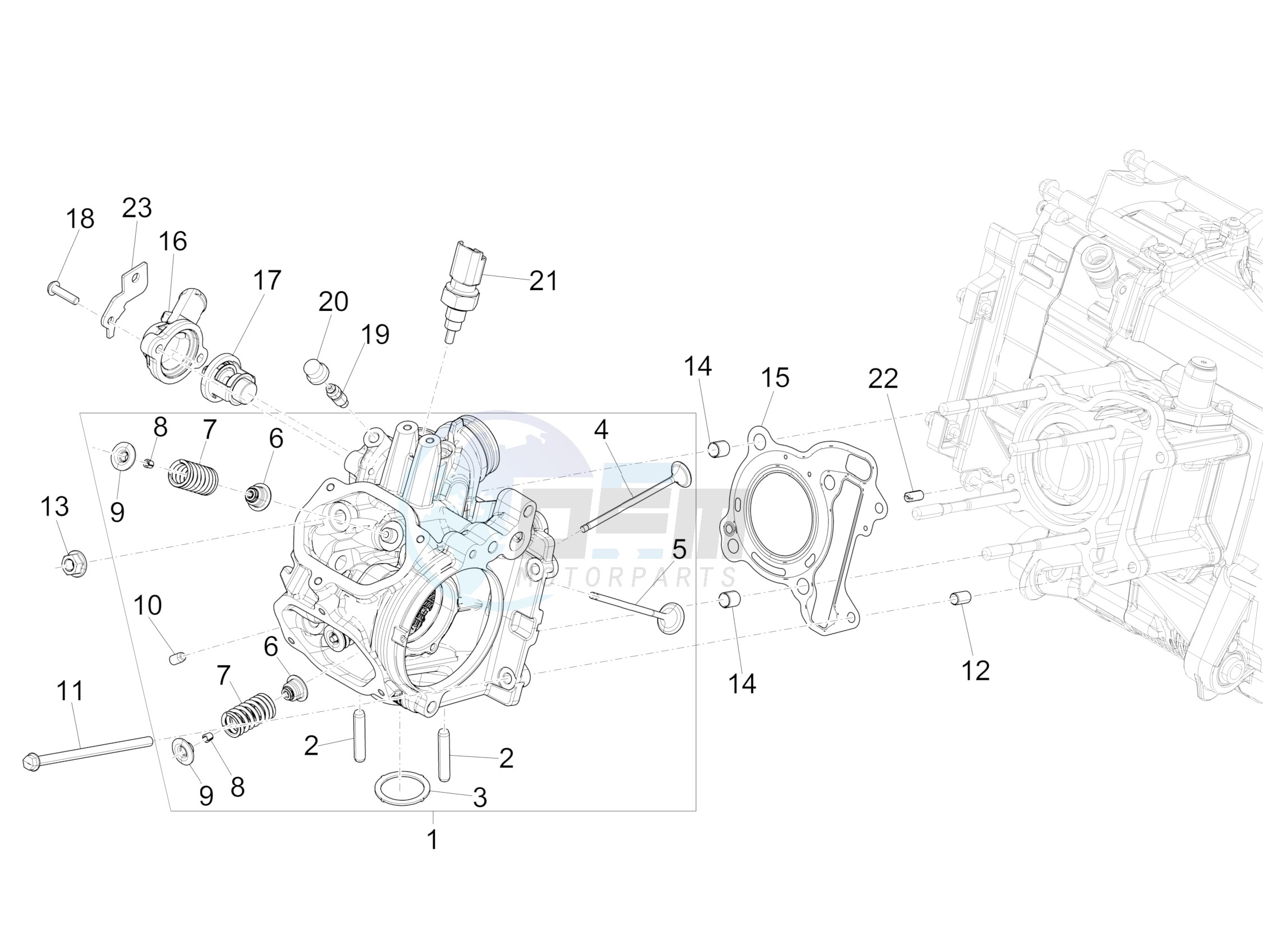 Head unit - Valve image