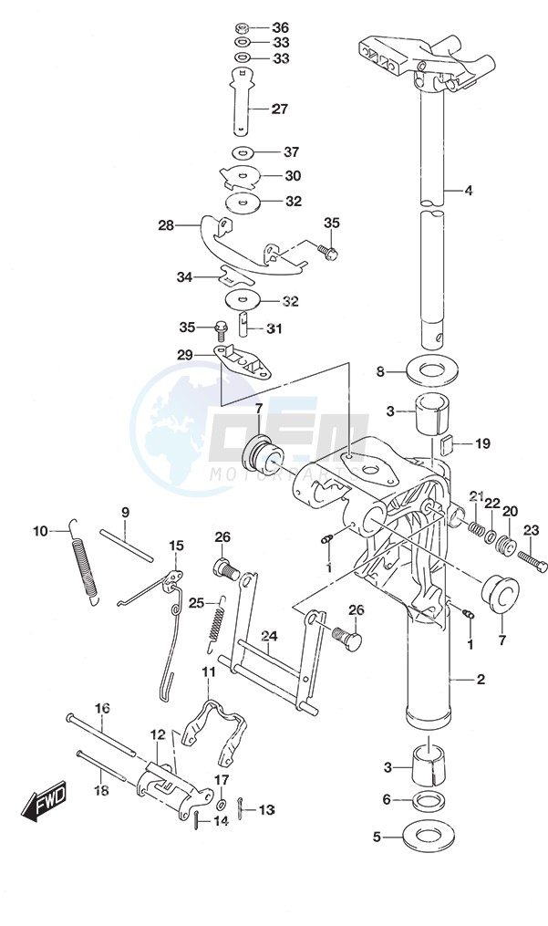 Swivel Bracket Non-Remote Control image