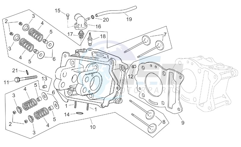 Cilinder head blueprint