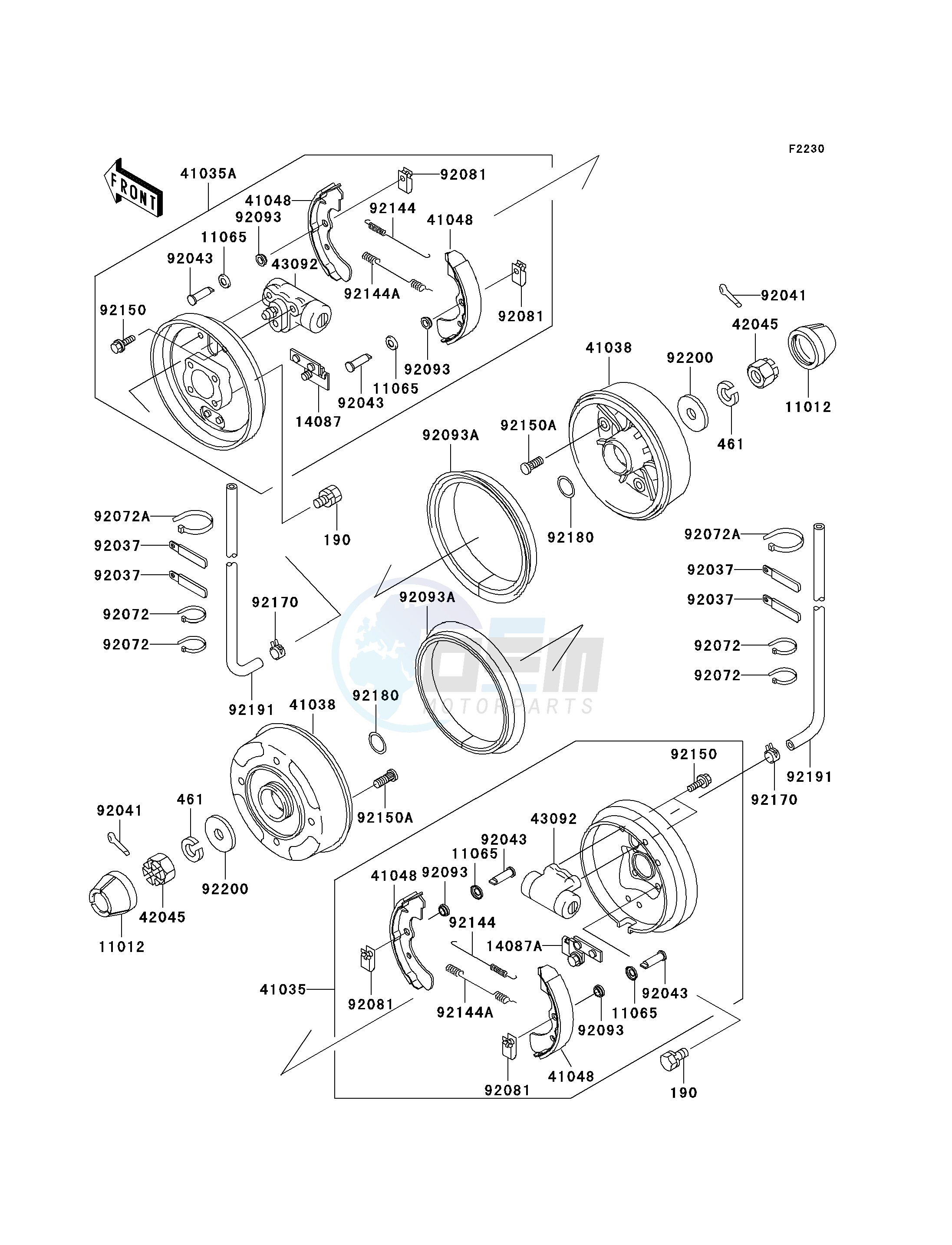 FRONT HUBS_BRAKES image