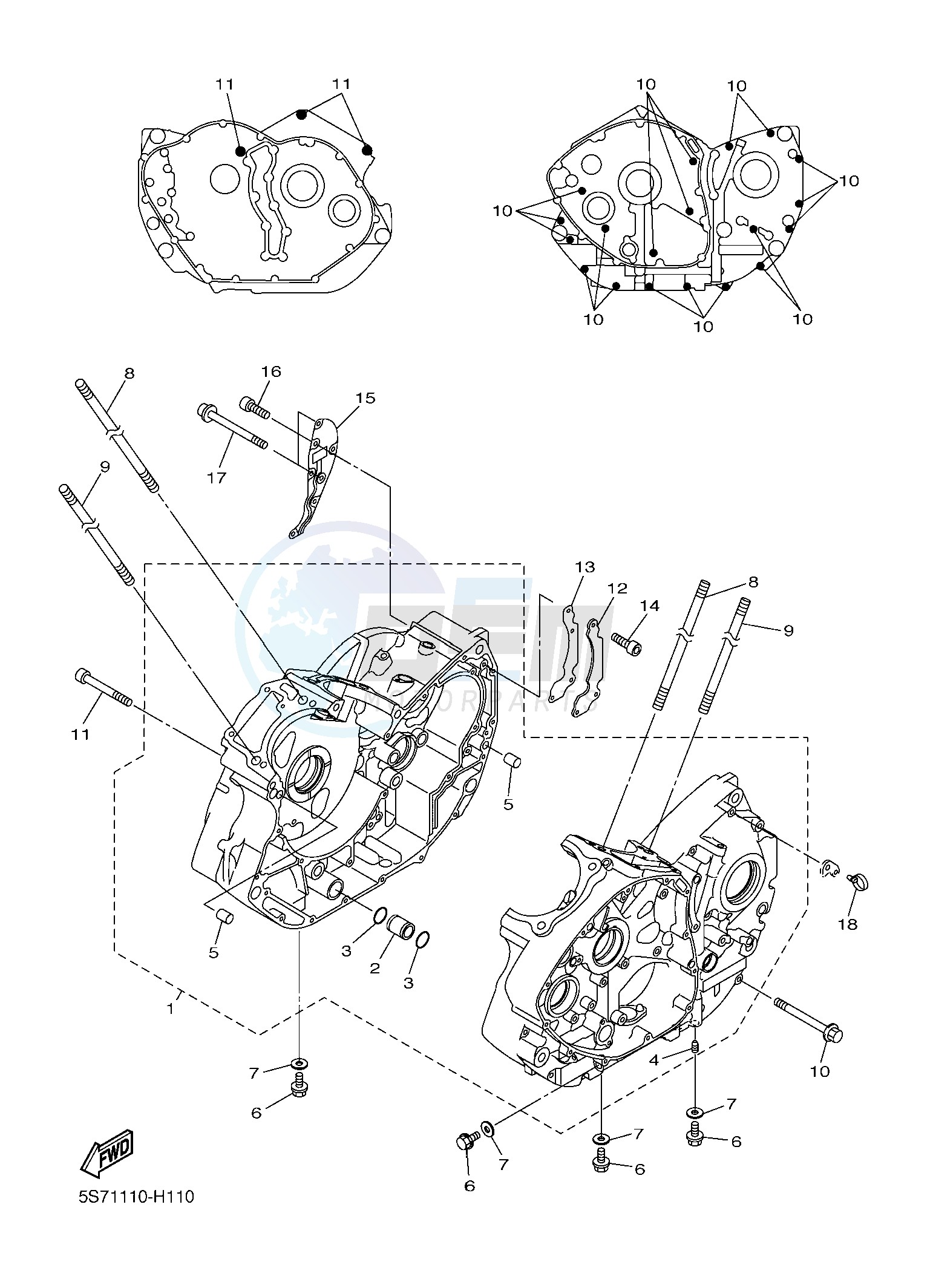 CRANKCASE blueprint