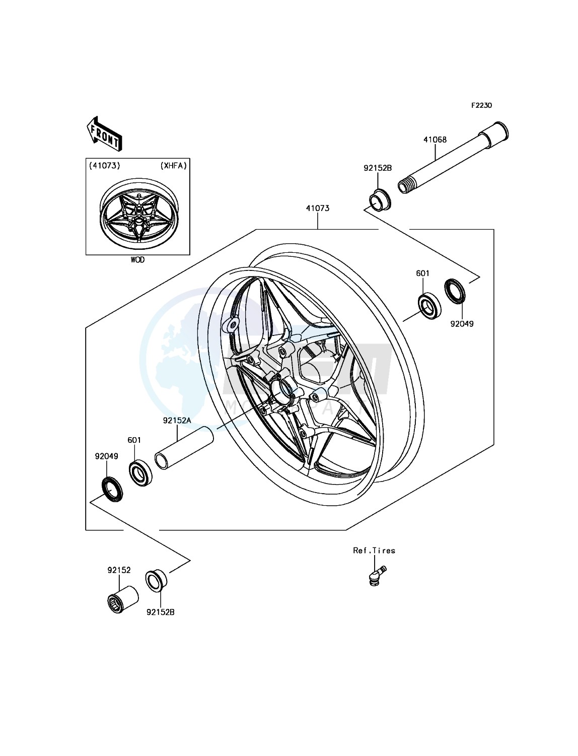 Front Hub image