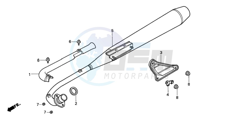 EXHAUST MUFFLER image