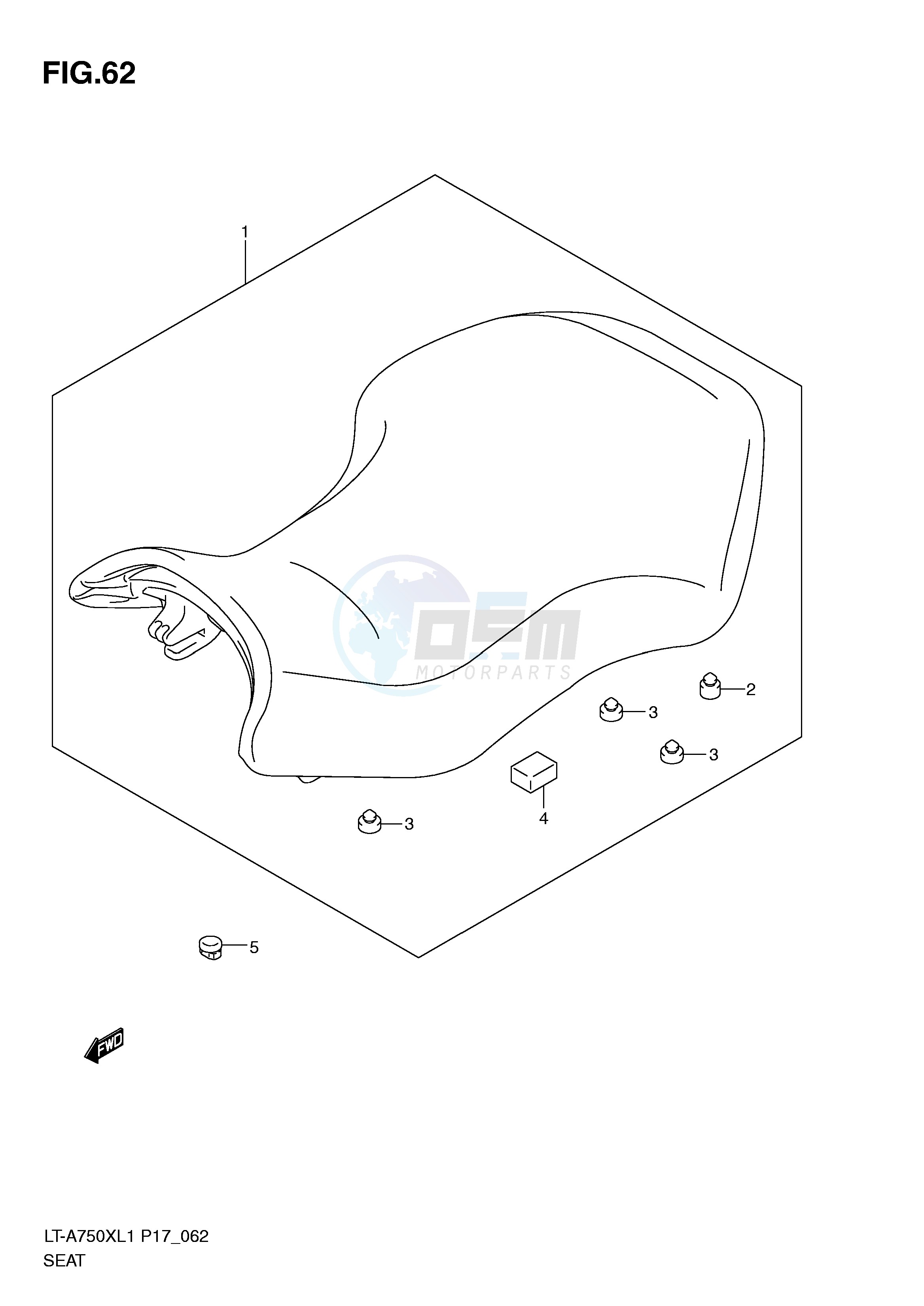 SEAT (LT-A750XL1 P24) blueprint