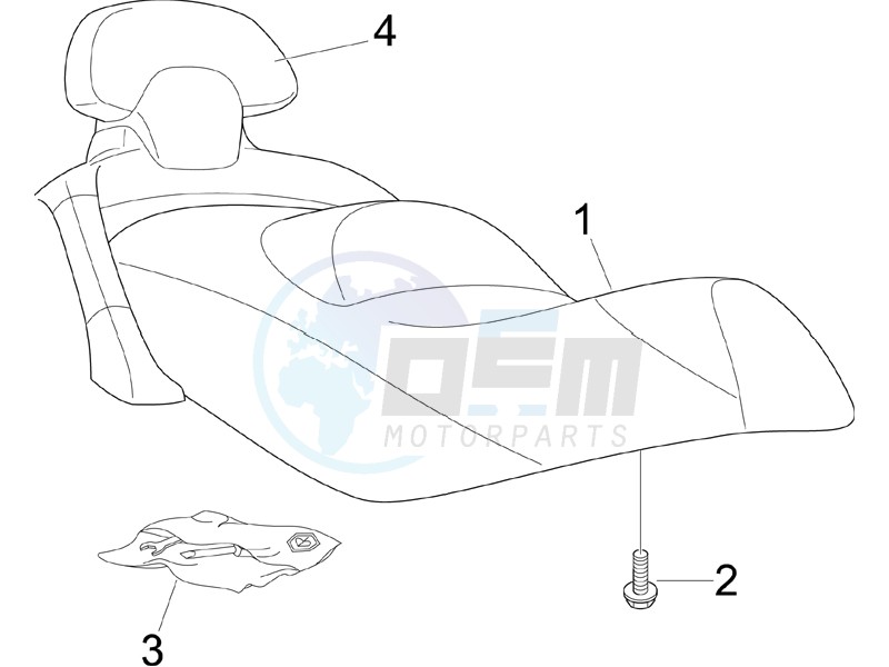 Saddle/seats blueprint