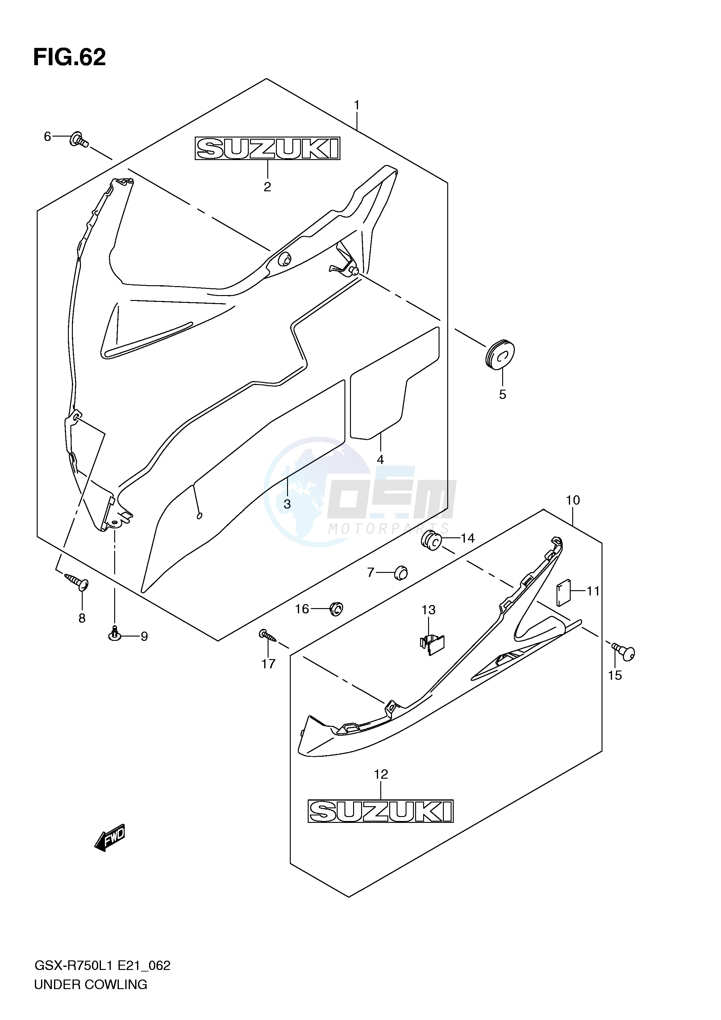 UNDER COWLING image