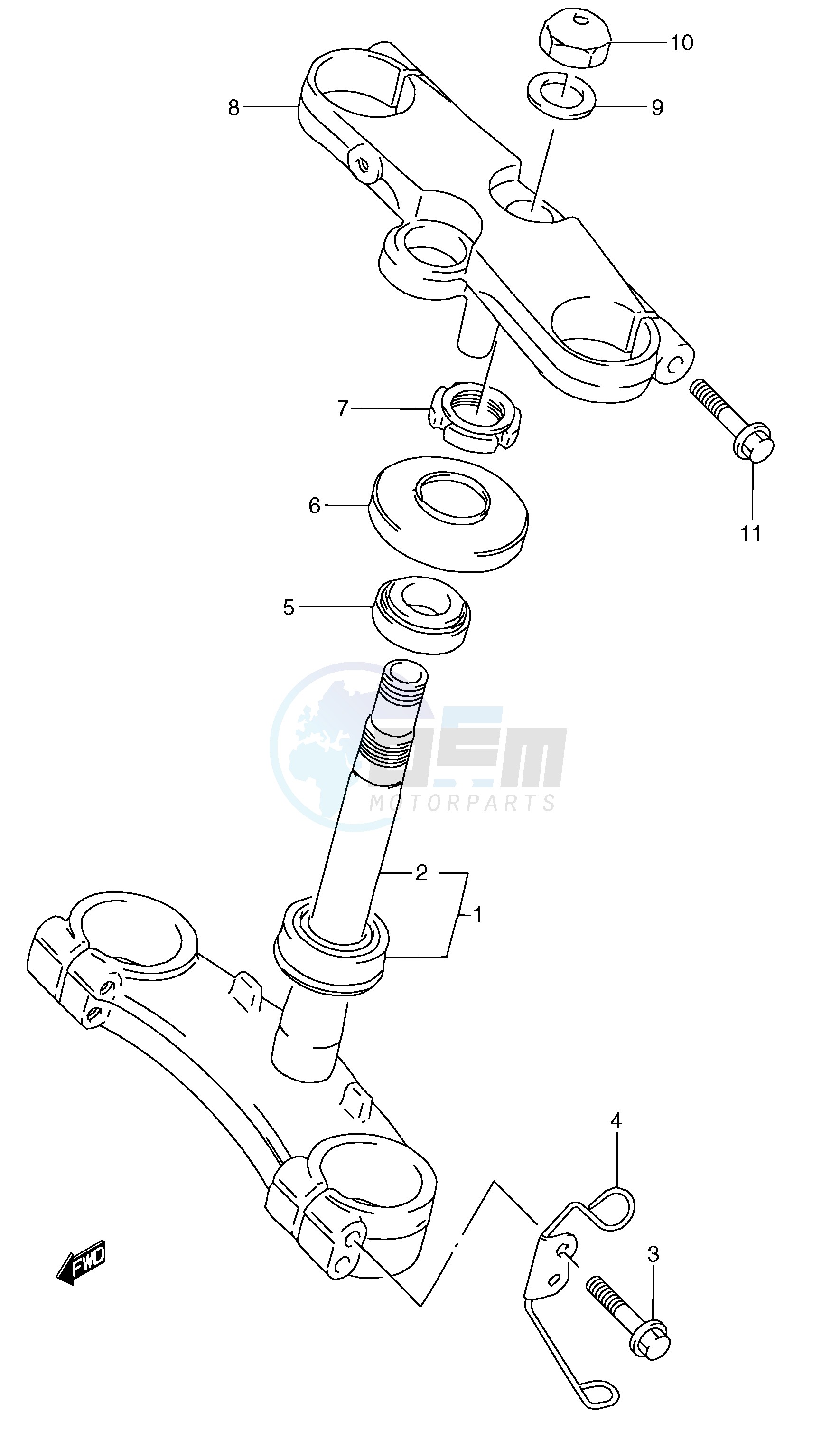 STEERING STEM image