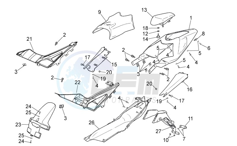 Rear Body blueprint