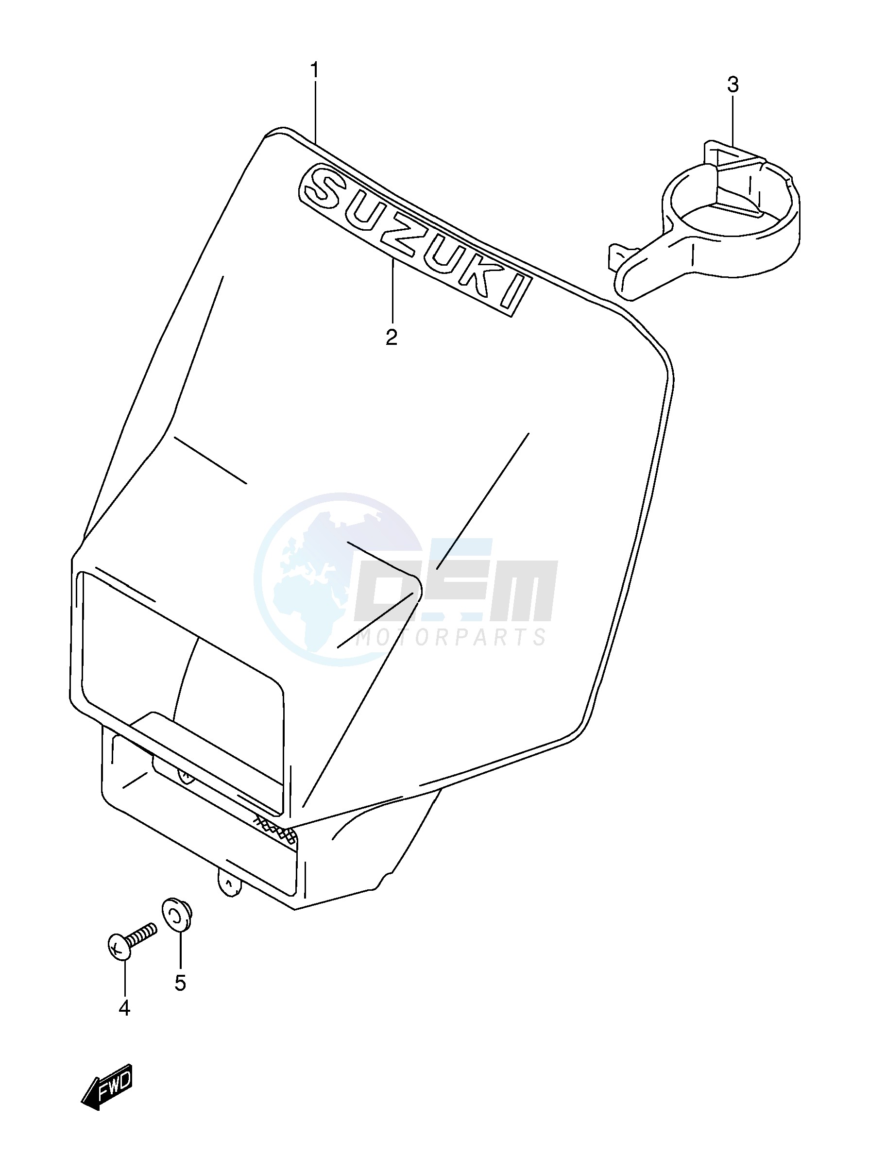 HEADLAMP COVER (MODEL K1) image