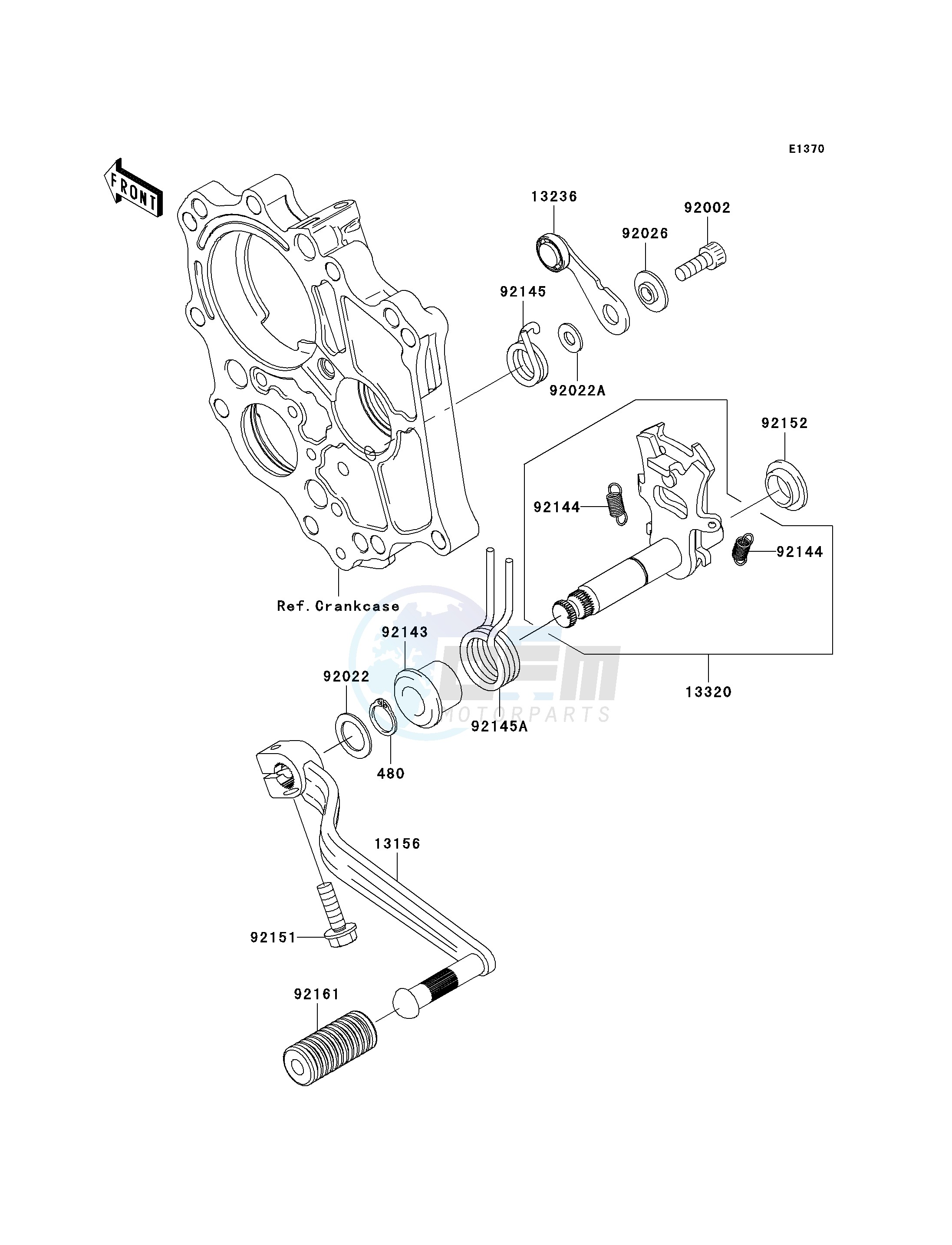 GEAR CHANGE MECHANISM image