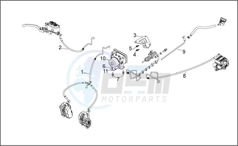 Abs brake system blueprint