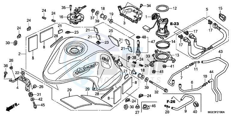 FUEL TANK/ FUEL PUMP image