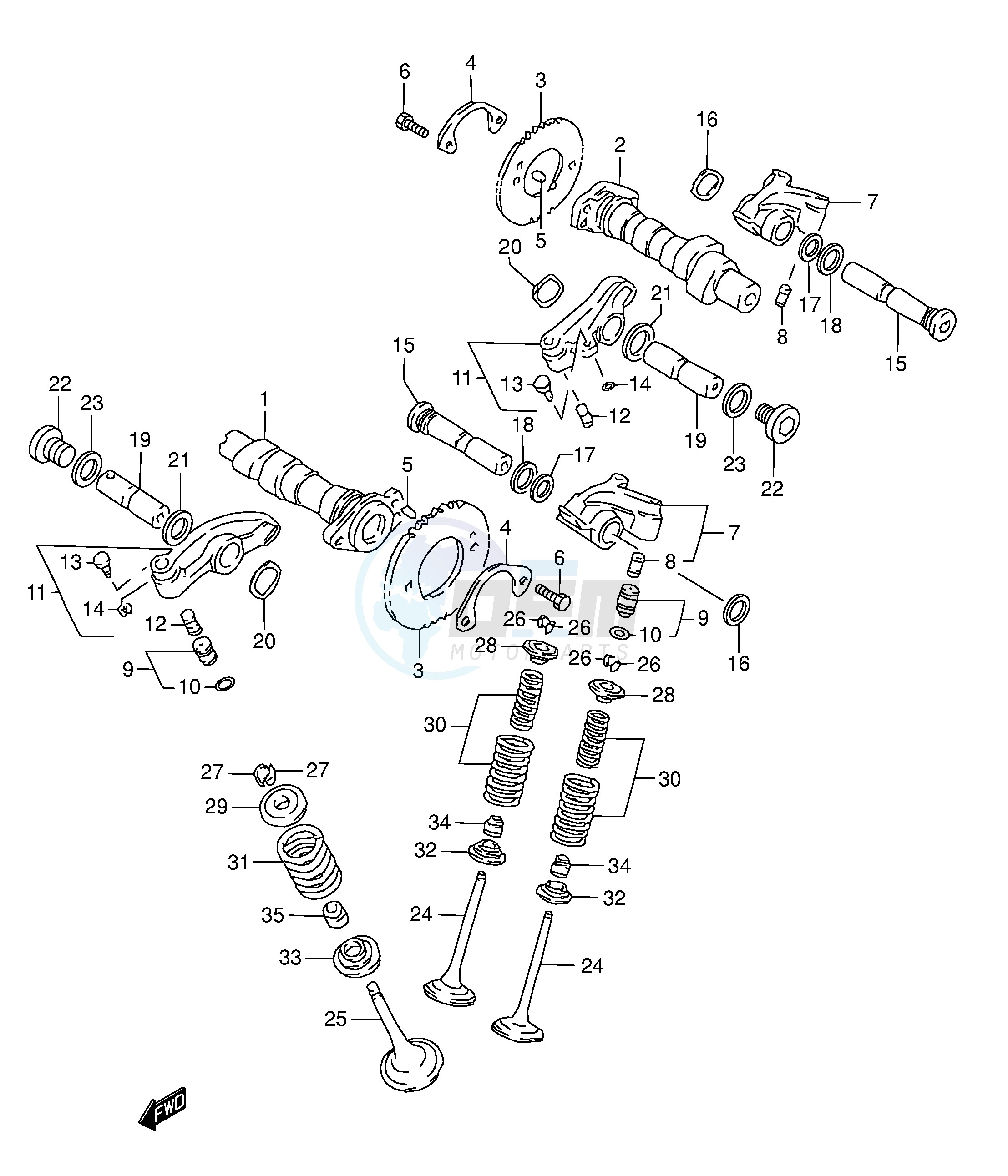 CAMSHAFT VALVE image