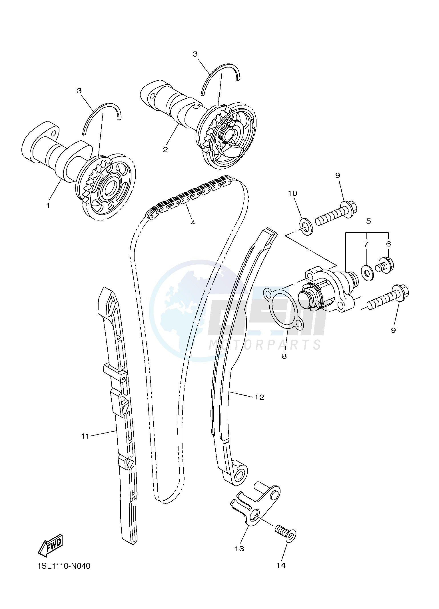 CAMSHAFT & CHAIN image