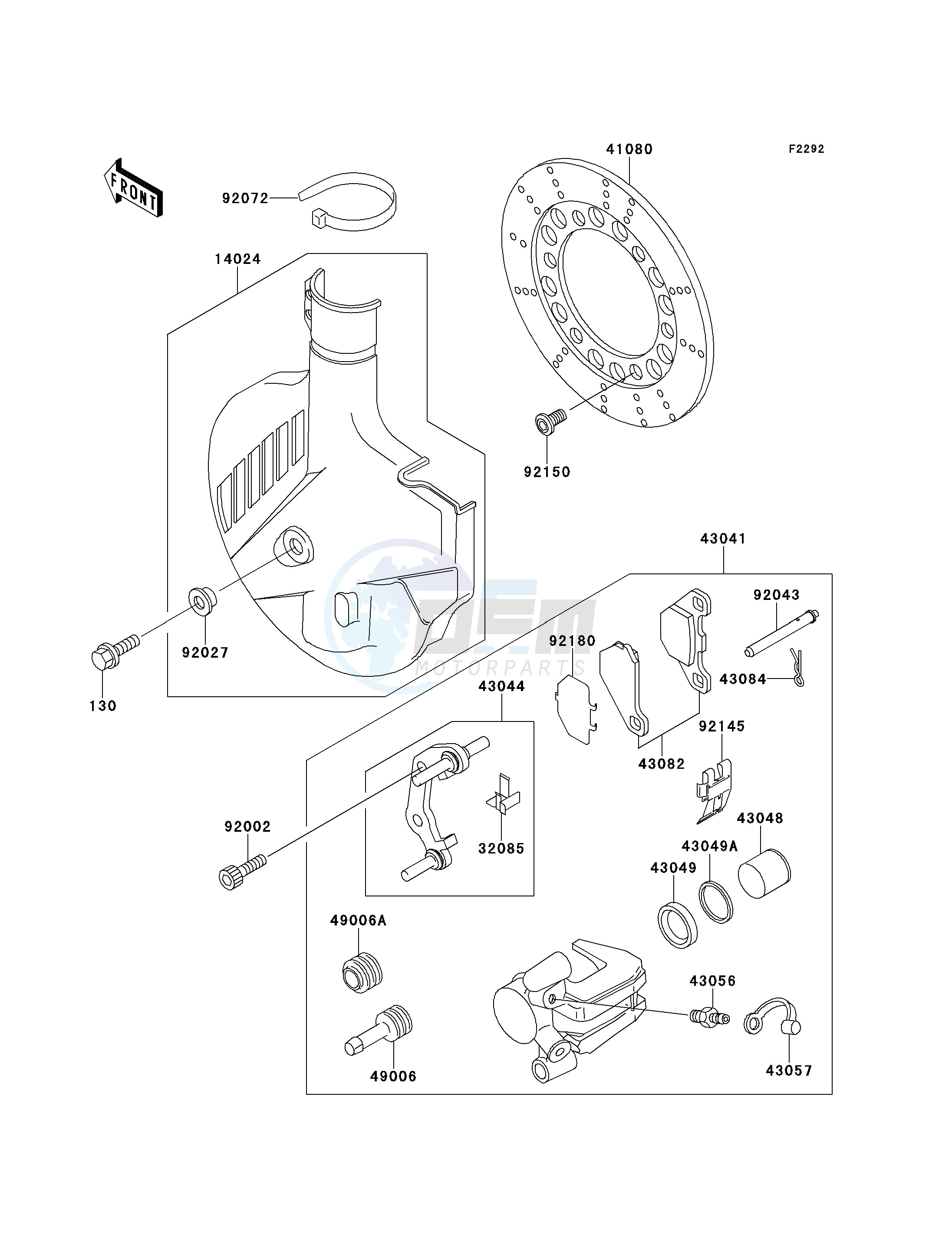 FRONT BRAKE image