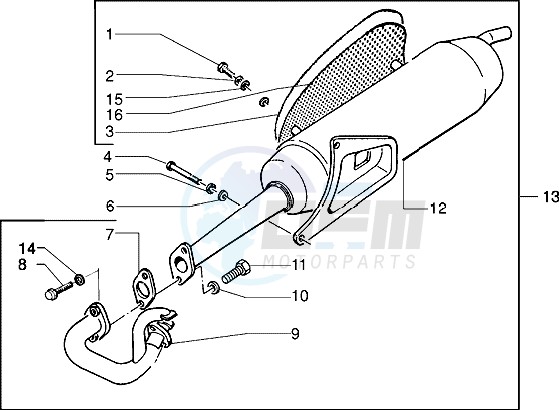 Catalytic silencer blueprint