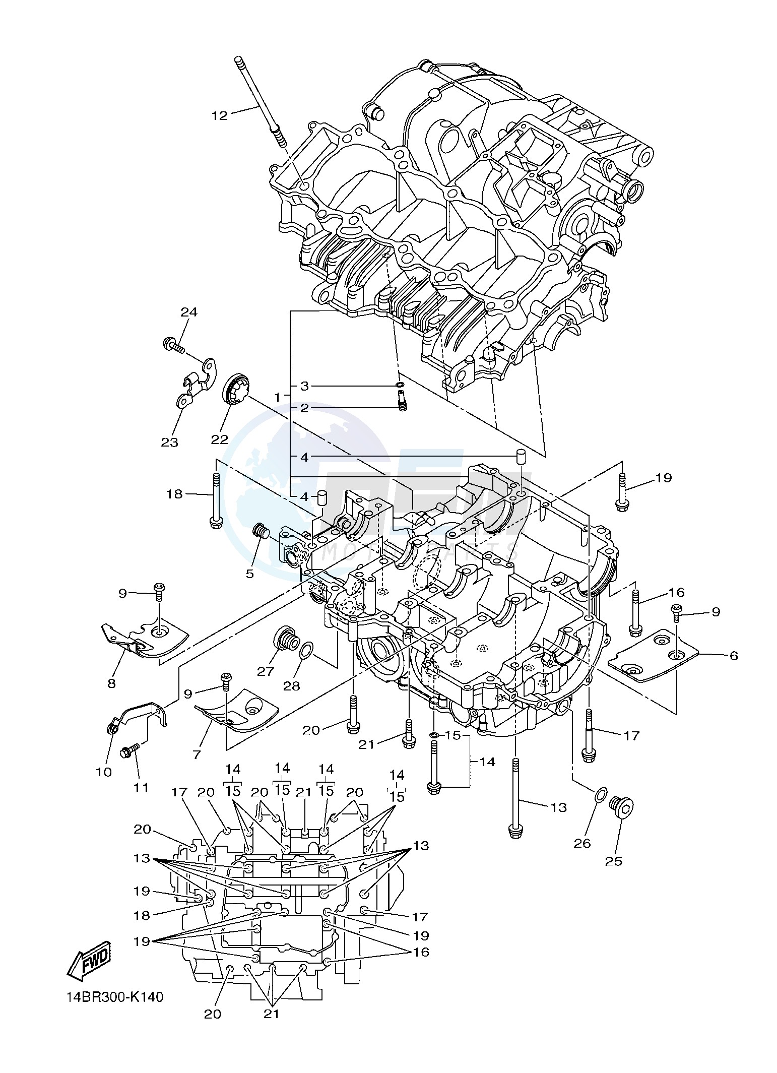 CRANKCASE blueprint