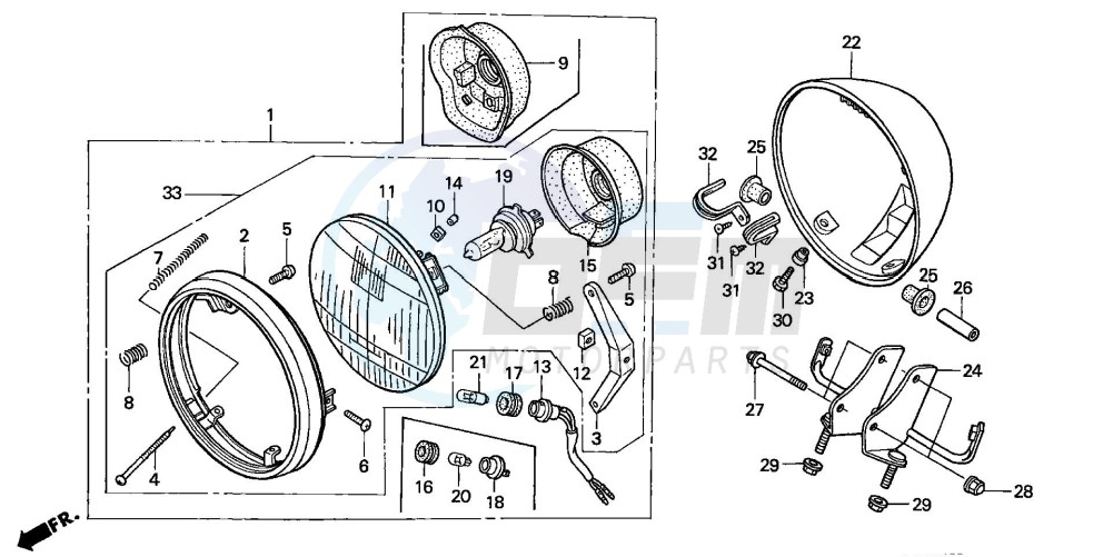 HEADLIGHT (E/ED/F/H/KO/U/2ED) image