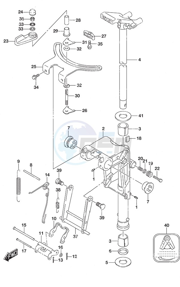 Swivel Bracket - Non-Remote Control image