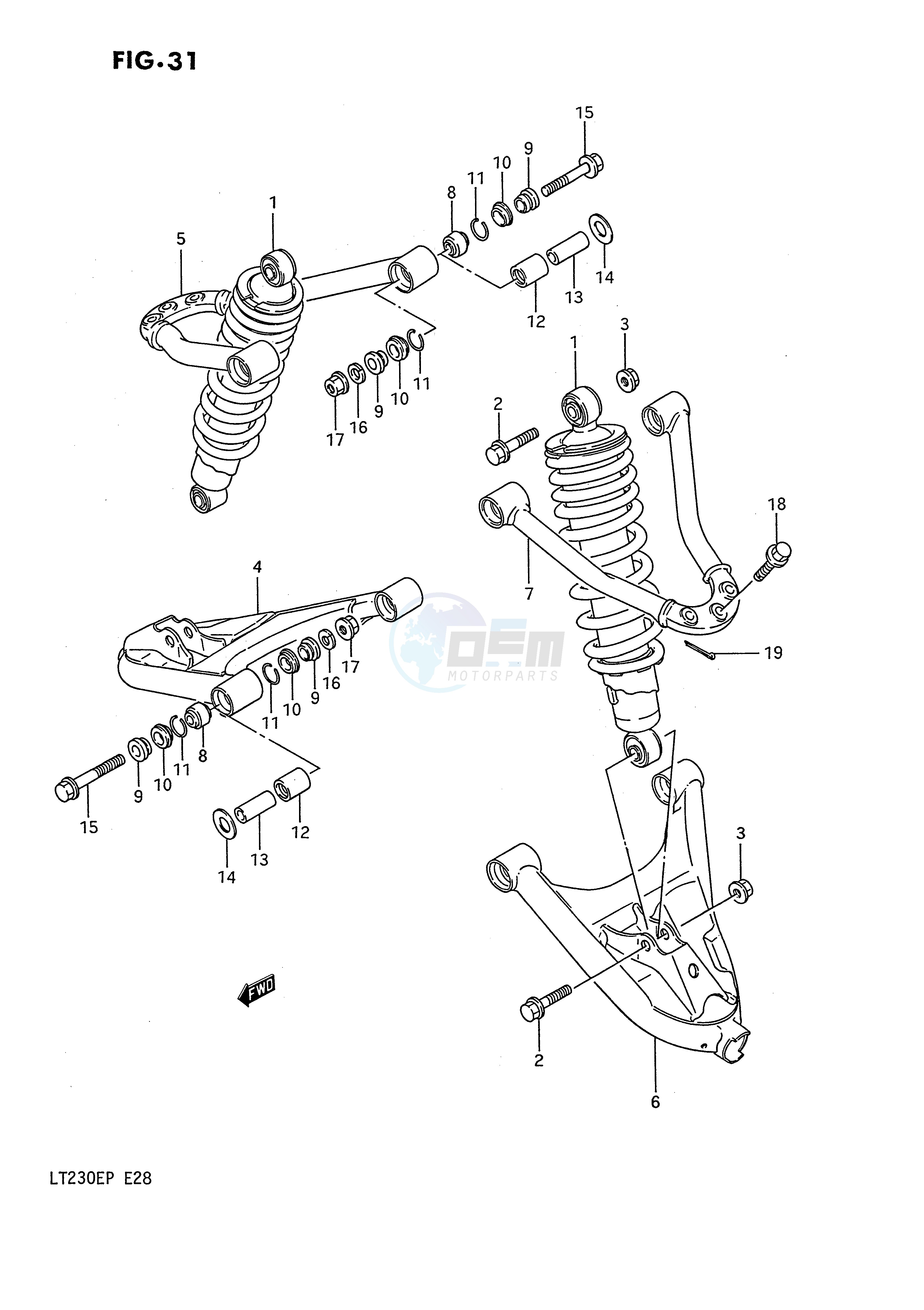 SUSPENSION ARM image