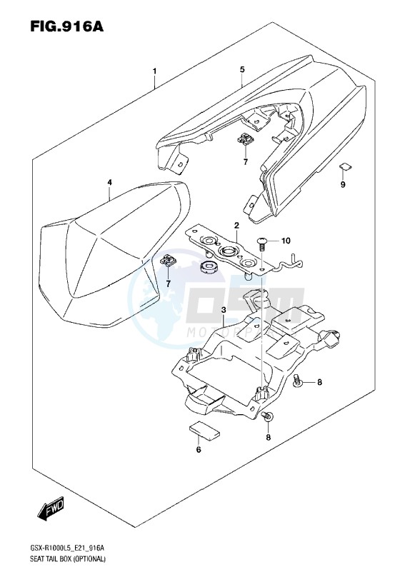 SEAT TAIL BOX L5 image