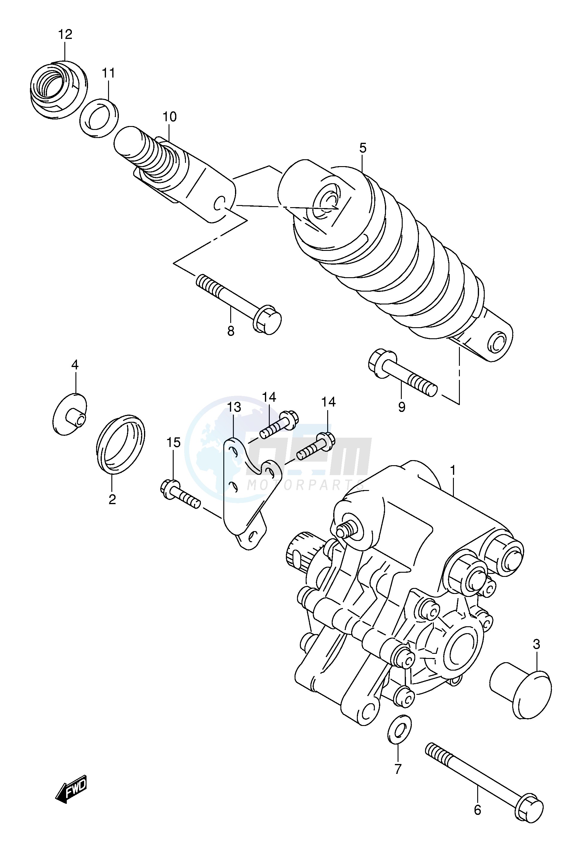 REAR DAMPER image