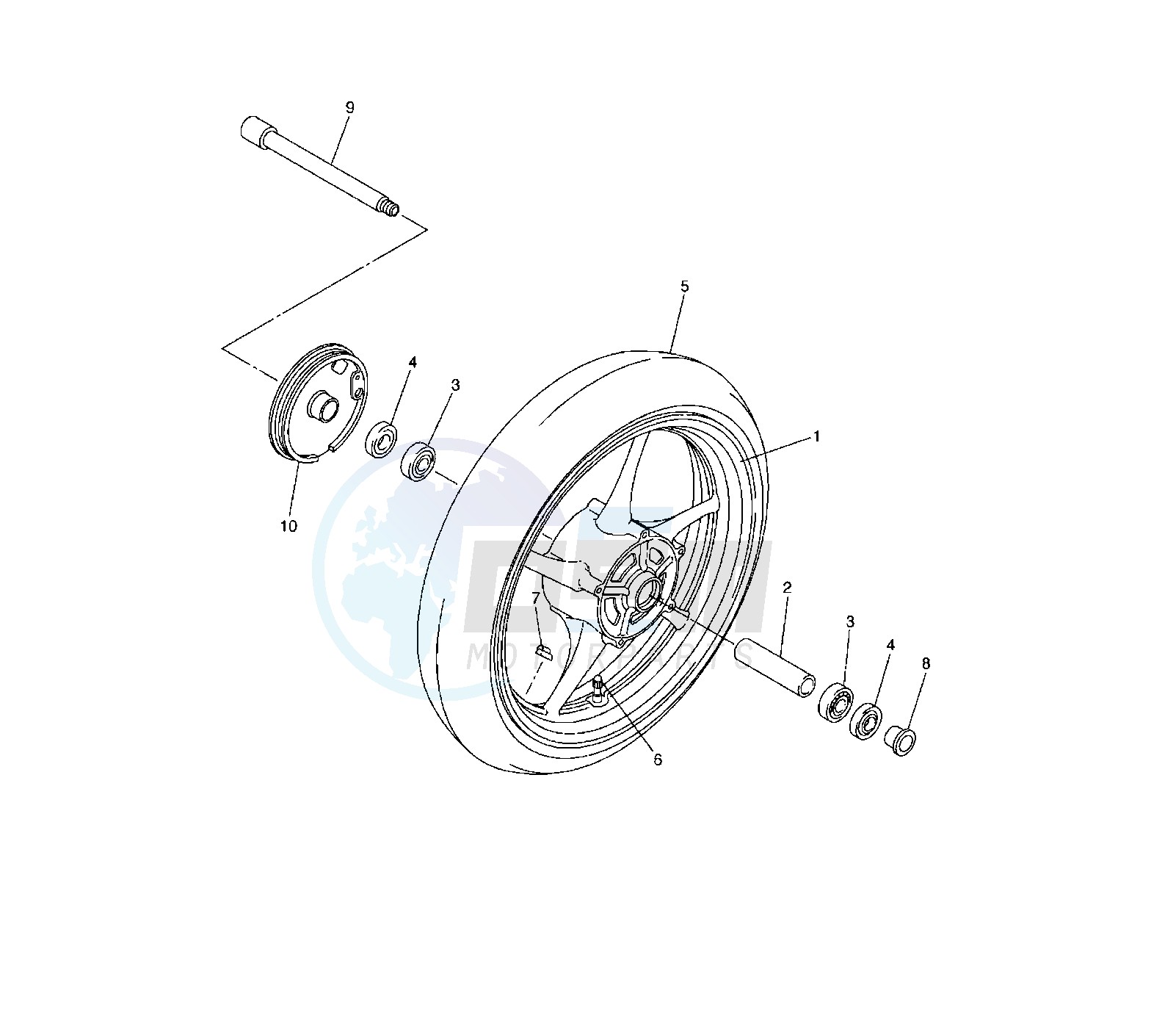 FRONT WHEEL image